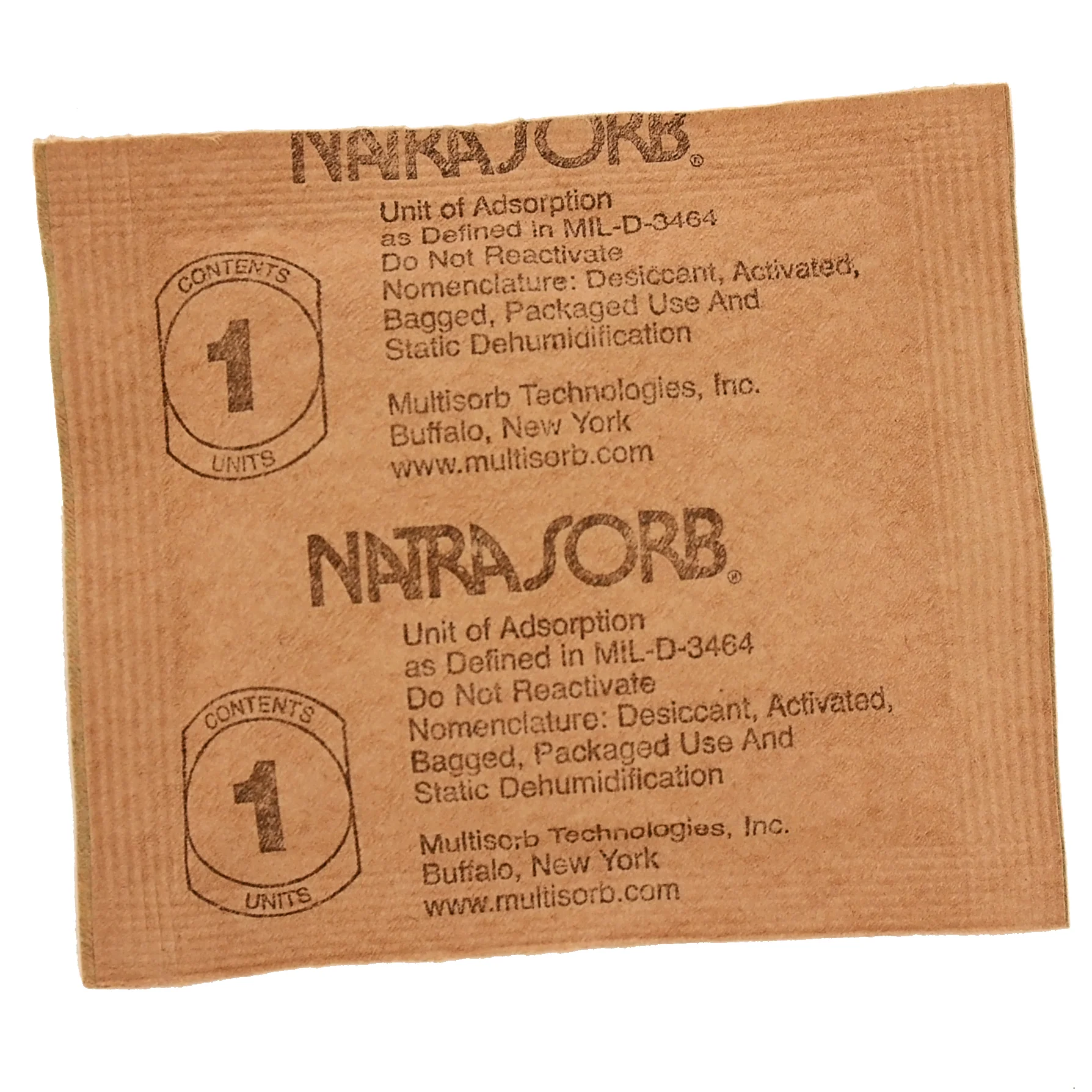 Desiccant Packaging